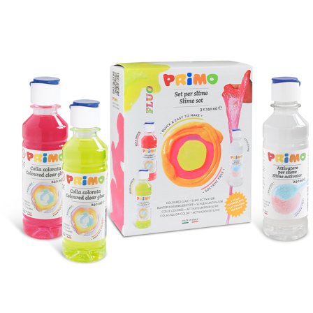 Slime-lab Kit Fluo 3x240ml