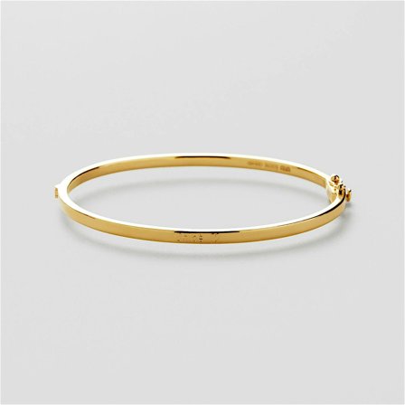 Chloé Thin Engraving Bangle Bracelet