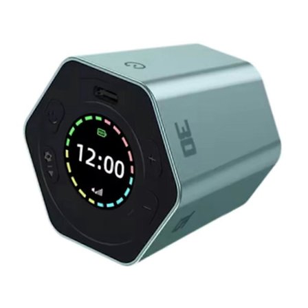 Produktivitetskube Lydløs Vibration Digitalt Bord Sekskantet Magnetisk Flip Fokustid til Kontormøder Ta