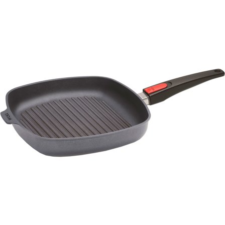 Woll Diamond Lite grillpanne 28 cm avtagbart håndtak' - 'Svart