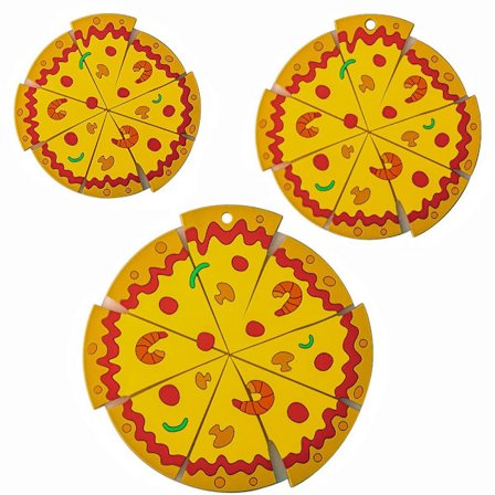 3 Stk Anti-skoldmåtte Creative Coaster Spisebordsmåtte