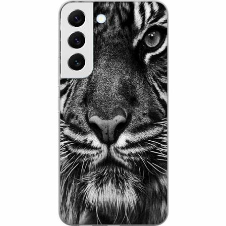 Samsung Galaxy S22 5g Genomskinligt Skal Tiger