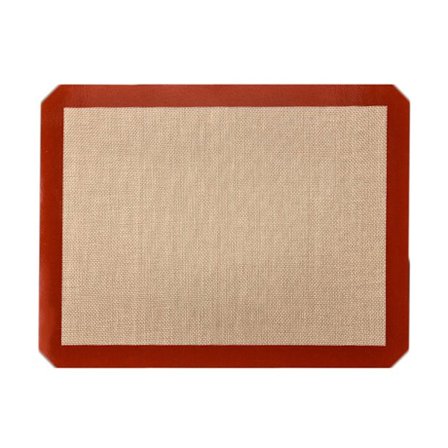 Non-stick bagemåtte i silikone og glasfiber, genanvendelig, varmebestandig, bageplade, kageplade, bagepapir