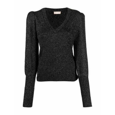 Liu Jo, Liu Jo Sweaters Grey Szary, Kobieta, Rozmiar: M