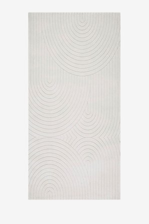 KM Home - Matta Genova - Vit - Lugg & ryamattor - 80X250 - Från Homeroom