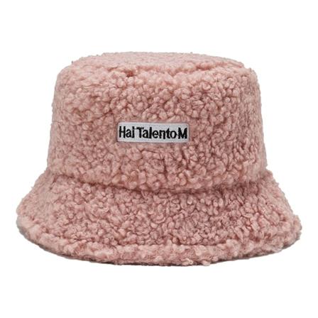 Dam Vinterimitation Lammull Bucket Hat-one Size