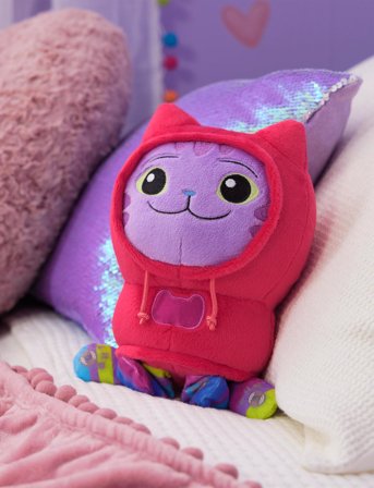 Gabby's Dollhouse Gabby's Dollhouse Deluxe Plush Dj Catnip 25 Cm - Multi/patterned - ONE SIZE