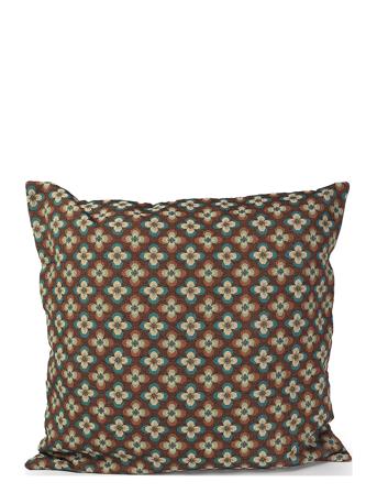 C/C 50X50 Clover Brown Home Textiles Cushions & Blankets Cushions Brown Ceannis