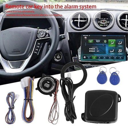 Älykäs auton moottorin painikkeella käynnistyslukko sytytyksen käynnistin