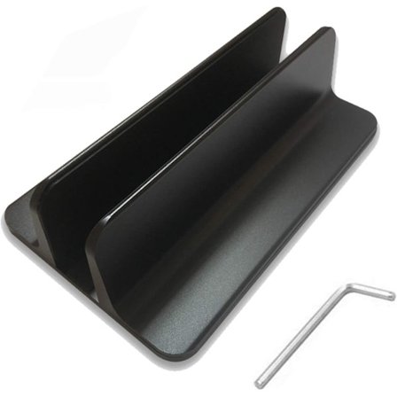 Vertikal Laptop Stativ, Laptop Stativhållare, Laptop Stående Skrivbordsdocka med Justerbar Storlek, Laptop Datortillbehör