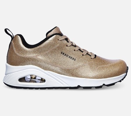 Skechers, Uno - Diamond Shatter, 38, Natur, Dame