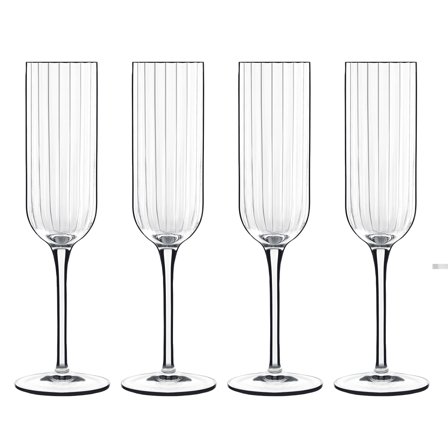 Luigi Bormioli Bach Champagneglas, 4 stk. - Transparent | KitchenOne