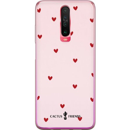 Kompatibelt Mobildeksel til Xiaomi Xiaomi Redmi K30 Cactus and Friends – HeartSprinkle