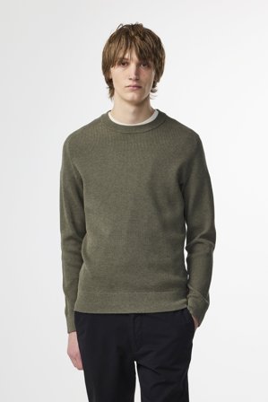 NN.07 Kaley 6499 Sweater Male Green Cotton