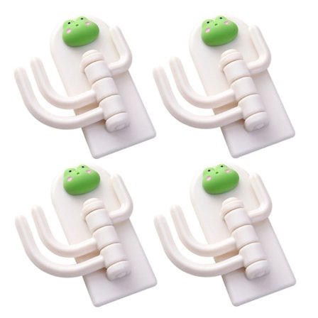 4 kpl Pyöriviä koukkuja seinä-oviteline STYLE 5 STYLE 5