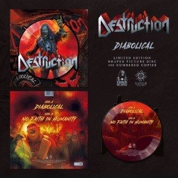 Diabolical - shaped picture vinyl Destruction