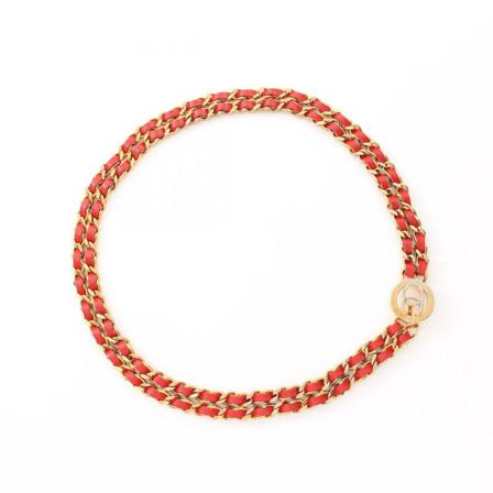 Chanel Vintage Pre-owned Clutches , Rood , Dames , Maat: ONE Size Vintage Sieraden