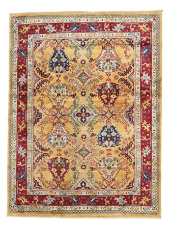 Klein Kazak Fine Teppich 151X196 Wolle