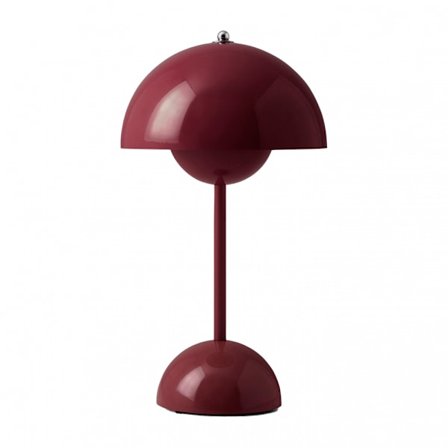 Dansk designer blomkruka bärbar bordslampa VP9 bordslampa(laddning Red