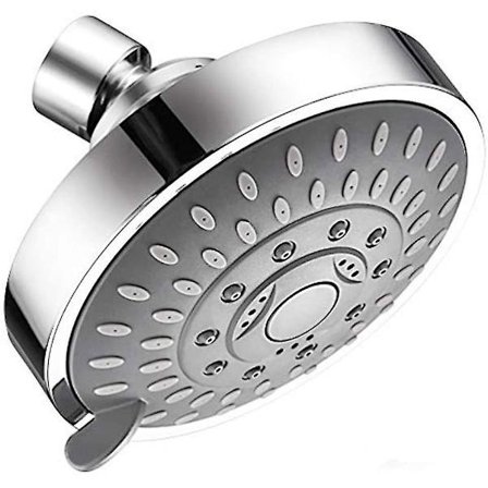 Multifunktionel Brusehoved til Badeværelse - 4 Tommer Høj Flow