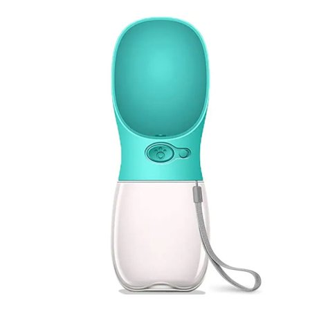 Portabel Vattenflaska för Hundar Ljusblå