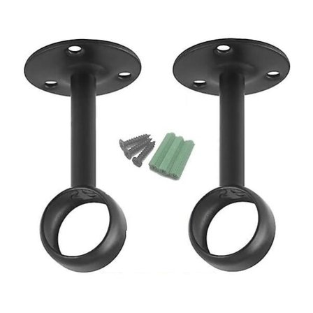 Dhrs gardinstangholder for gardinstang, takmontering, gardinstangholder, 2 stk