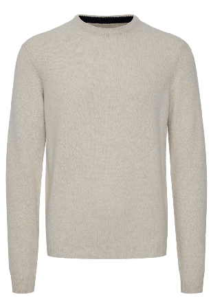 Casual Friday Cfkarl Lambswool Crew Neck Pullover Tröjor Herr Beige L