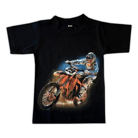 T-shirt Orange Cross 100 (104/110)