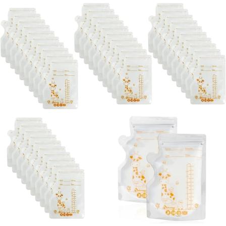 40 kappaletta rintamaidon säilytyspussia, kappaletta esisteriloituja säilytyspusseja, rintamaidon säilytyspussi, 250ML,