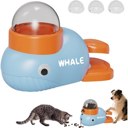 Ankformad Leksak för Långsam Matning av Hundar, Leksak för Utmatning av Djurfoder, Interaktionsleksak för Godisutmatning för Katter och Små Hundar, 