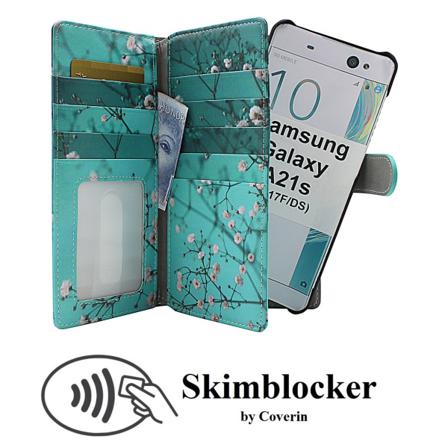Skimblocker Xl Magnet Designwallet Samsung Galaxy A21s (a217f)