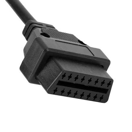 OBD2 Adapterkabel 16-pins Hunn til 20-pins Diagnostisk Kabelkontakt Passer for E36 E39 X5 Z3