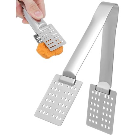 Teposeklemmer 1 stk Rustfritt Stål Tepose Tang Tepose Tang 14cm Tepose Sil Klype for Løs Te Løse Blad Teposer, Isbit Tang for Gripping