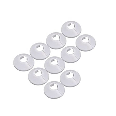 10 stk. Radiatorrørdeksel Glatt overflate Enkel å installere Praktisk vegg-rørdekorasjon Hjemmeforsyning