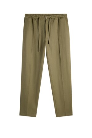 J.Lindeberg - Soren Drape Linen Pants - Fashion - Brown - Men - 52