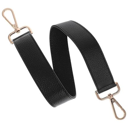 Håndveskereim i skinn: Erstatningshåndtak for skulderveske med metallspenner for kvinner, toteveske, crossbody og DIY-vesketilbehør [YJD]
