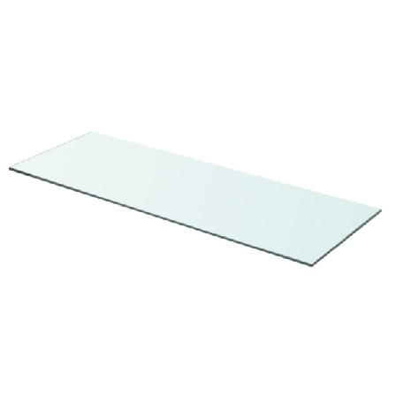 Vidaxl Hyllplan 2 St Glas Genomskinlig 70x25 Cm Transparent
