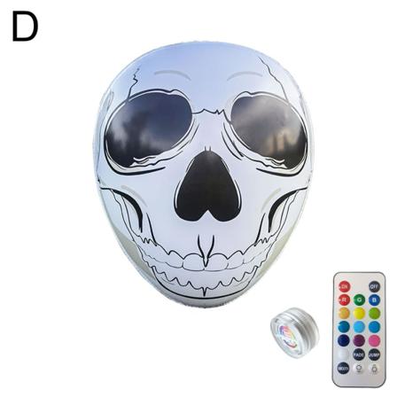 Halloween Lampa Pumpa Led Lykta Hängdekor Slott Häxa Li