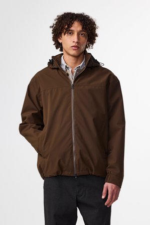 NN.07 Gabriel Jacke Herren Braun Polyester
