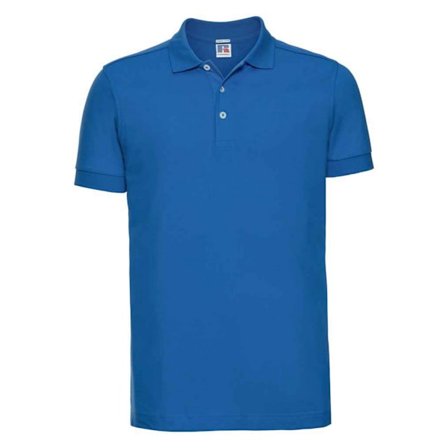 Russell Herr Pique Stretch Poloshirt 3XL Azure