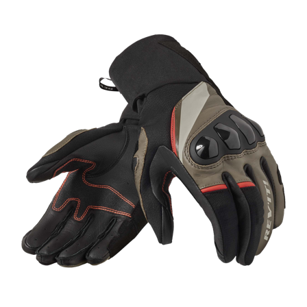 Motorhandschoenen REV'IT! Combustion Zwart/Bruin XXXL