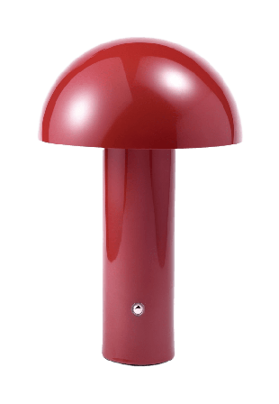 Åhléns Home Uppladdningsbar bordslampa DONNA Belysning Röd ONESIZE