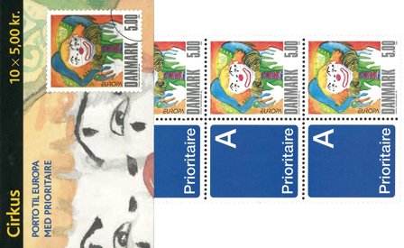 Danmark 2002 - AFA S123 - Postfrisk frimærkehæfte