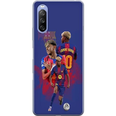 Yhteensopiva Puhelinkuori Sony Sony Xperia 10 III Lamine Yamal FCB Barcelona superlahjakas laitapelaaja