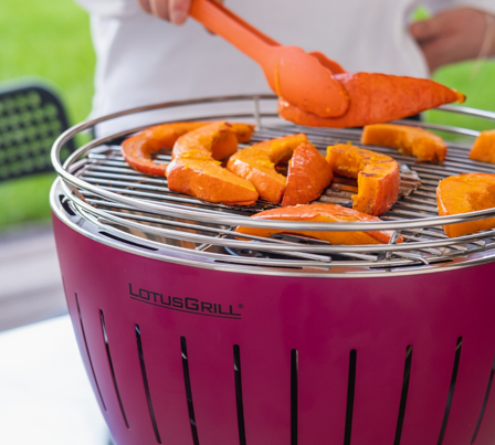 LotusGrill Classic Røykfri kullgrill Lilla Ø32cm G340