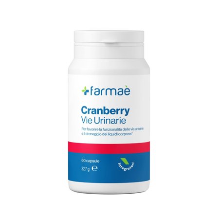 Farmaè Cranberry Vie Urinarie Integratore 60 Capsule