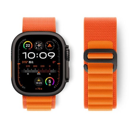 Alpine Loop för Apple Watch Armband 46mm 49mm 42mm 44mm 45mm 41mm Nylon Trail armband correa Serie 10 9 8 7 6 5 se Ultra 2 Rem