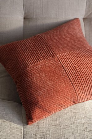 Jotex - Putetrekk 50x50 Cm Dusty red - OPRAH - Kjøp Pynteputer & trekk hos Jotex