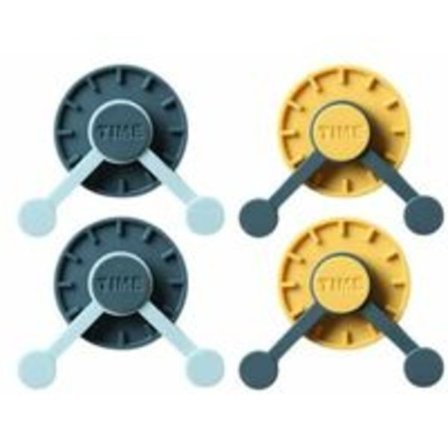 4 kpl 360° pyörivä liimakoukku ilman reikää - Universaali kello Sha