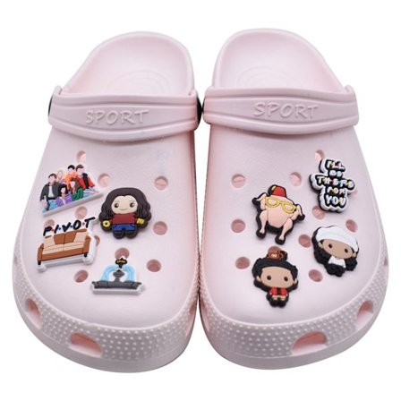 25 stk. Friends-serie sko charms til Crocs træsko sandaler dekorati